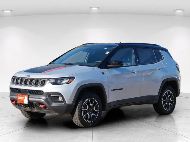 Used 2025 Jeep Compass Trailhawk with VIN 3C4NJDDN2ST525003 for sale in White Bear Lake, Minnesota