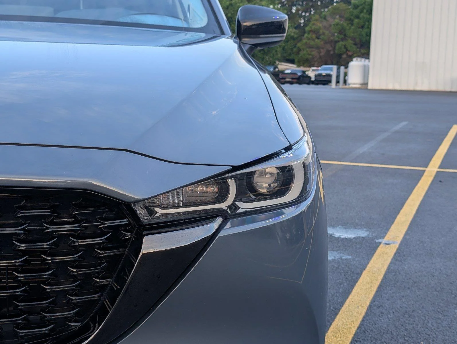Used 2025 Polymetal Gray Metallic Mazda 2.5 S Carbon Edition image 12