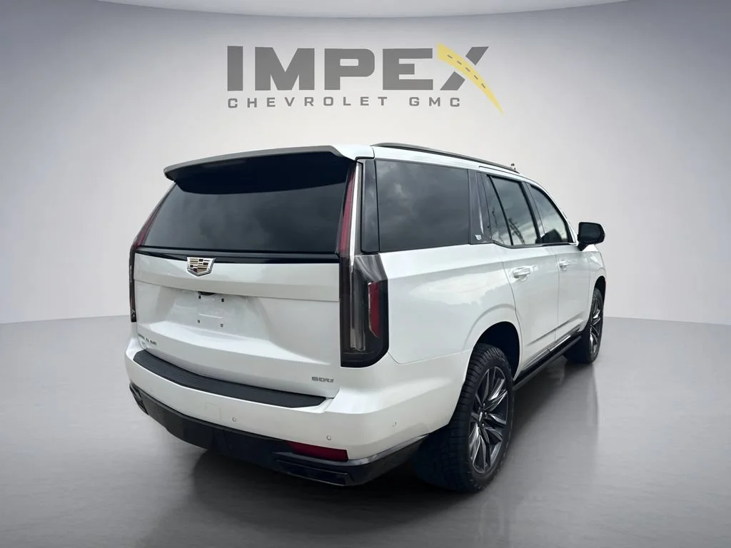 Used 2023 Crystal White Tricoat Cadillac Sport Platinum image 5