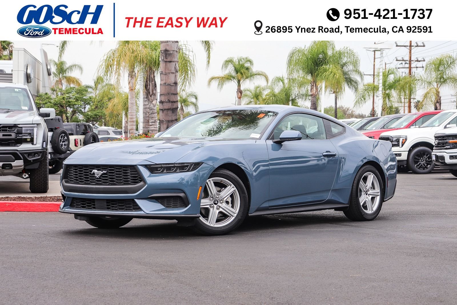 Used 2026 Vapor Blue Ford EcoBoost image 1