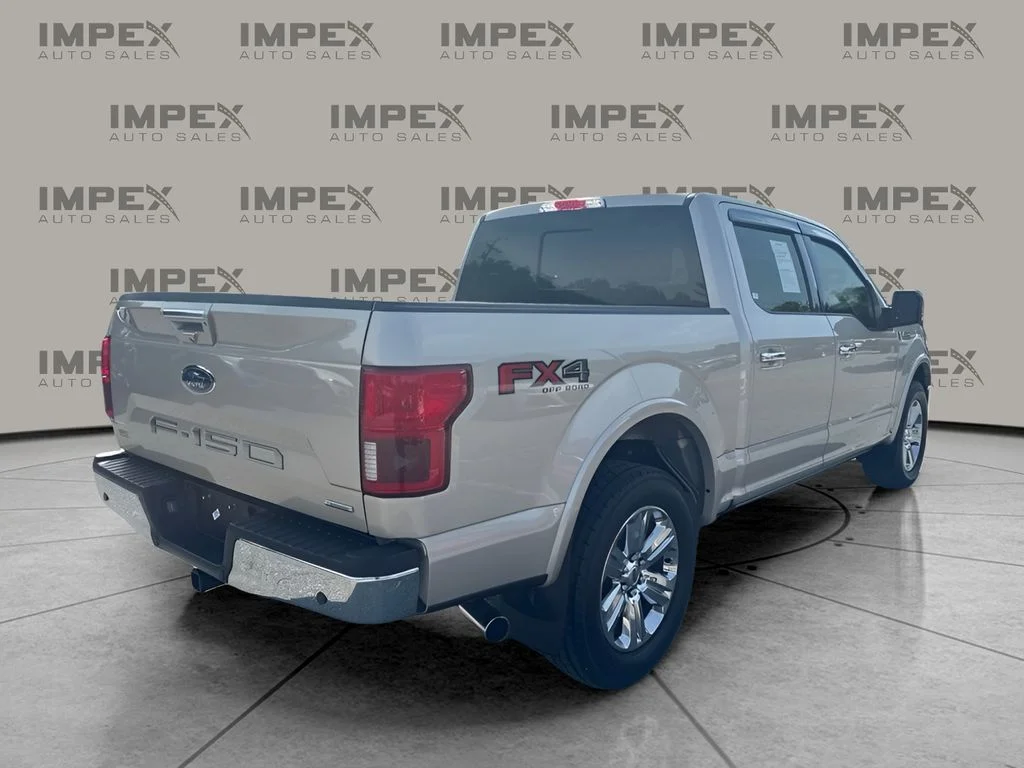 Used 2018 Gold Ford Lariat image 3