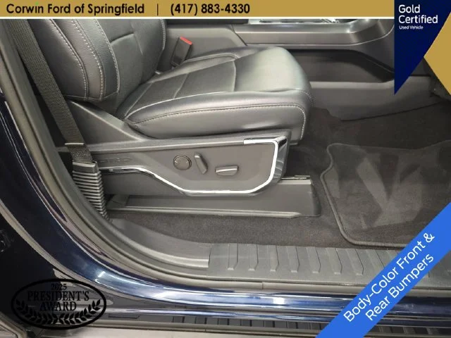 Certified Used 2024 Antimatter Blue Metallic Ford Lariat image 11