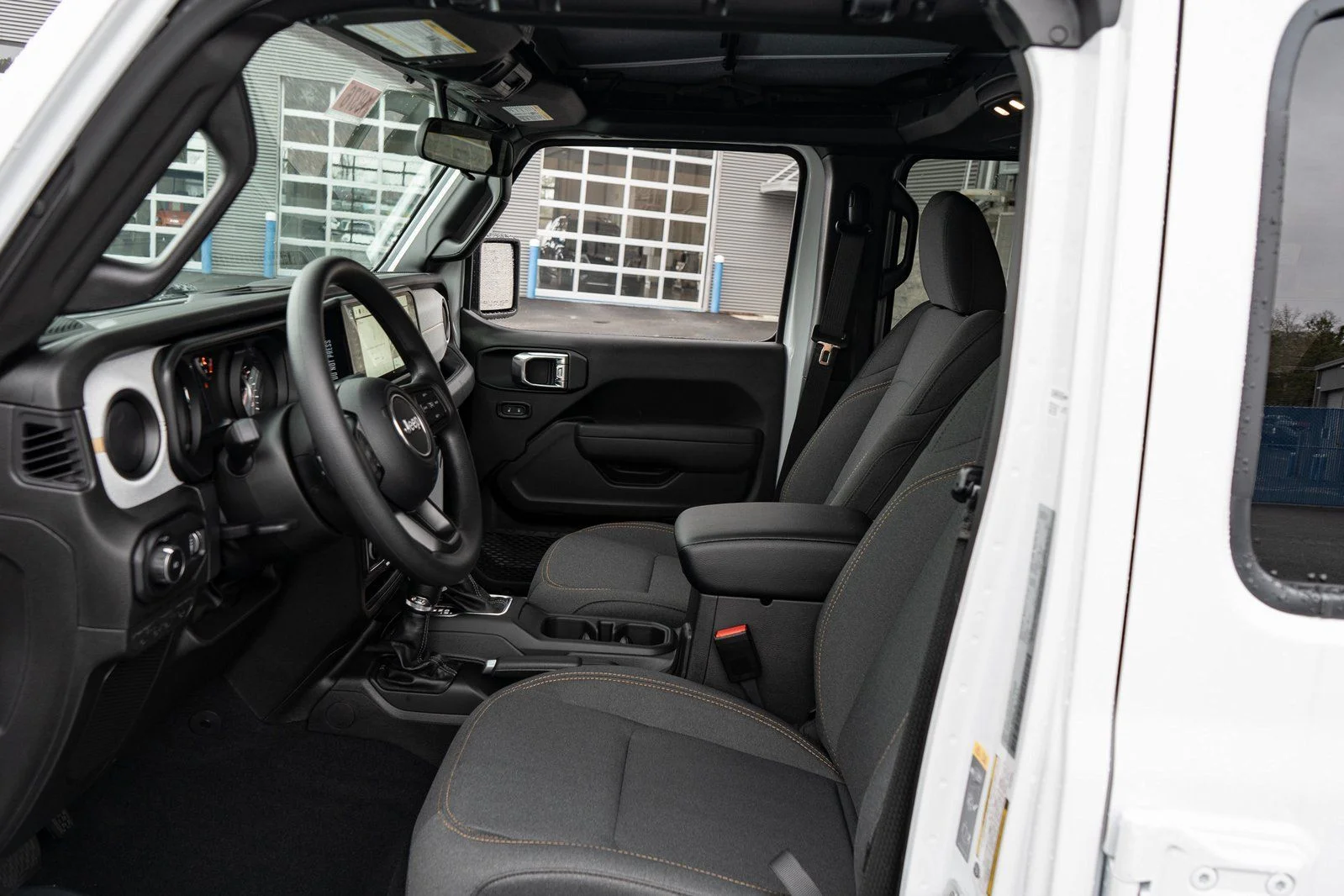 New 2026 Bright White Clearcoat Jeep Sport image 14