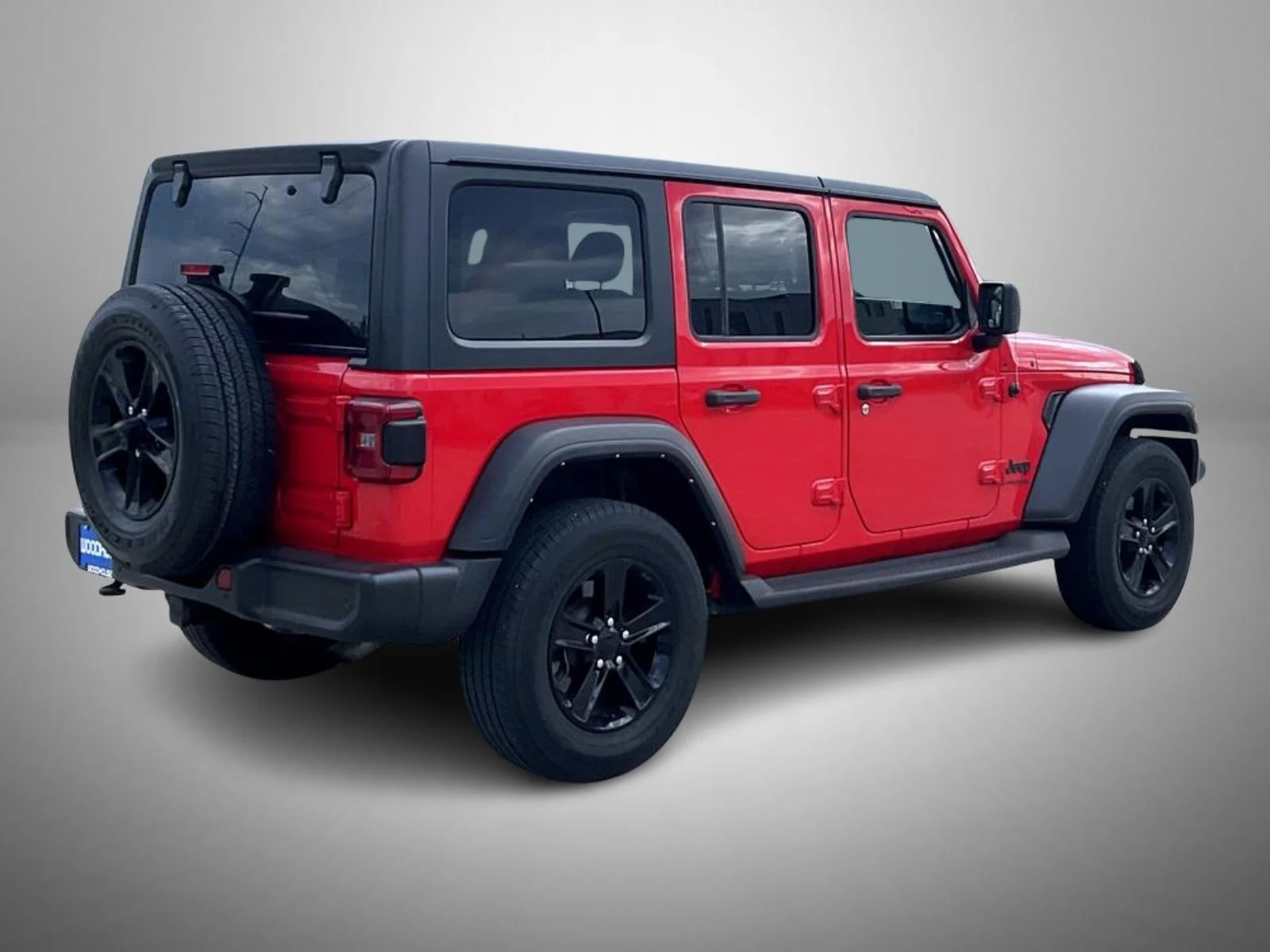 Used 2022 Red Jeep Unlimited Sport Altitude image 5