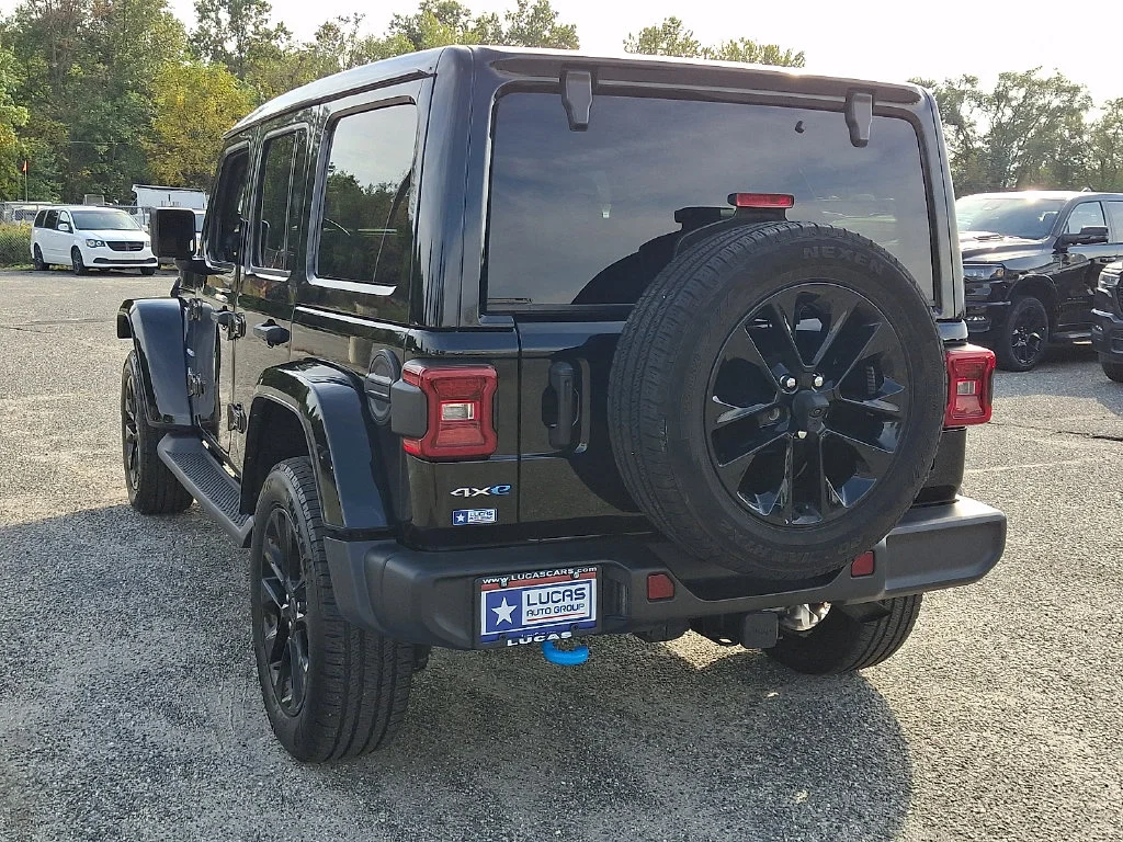 Used 2024 Black Jeep Sahara 4xe image 9