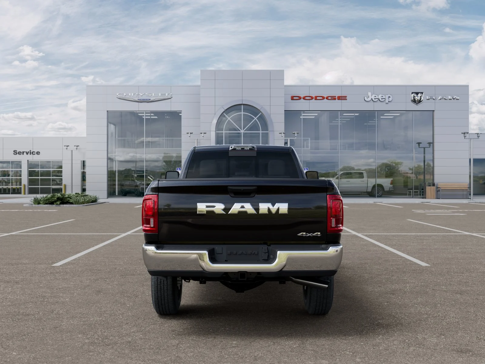 New 2026 Diamond Black Crystal Pearlcoat RAM Tradesman image 34