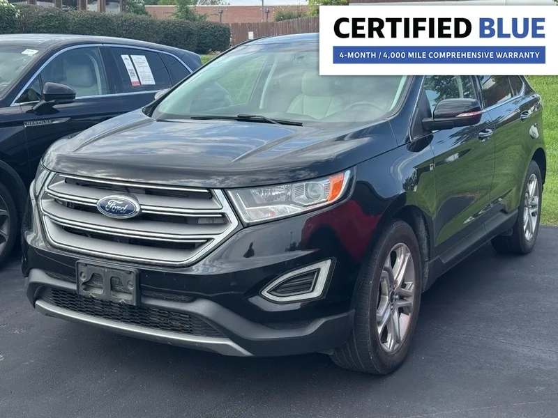 Used 2018 Shadow Black Ford Titanium image 1