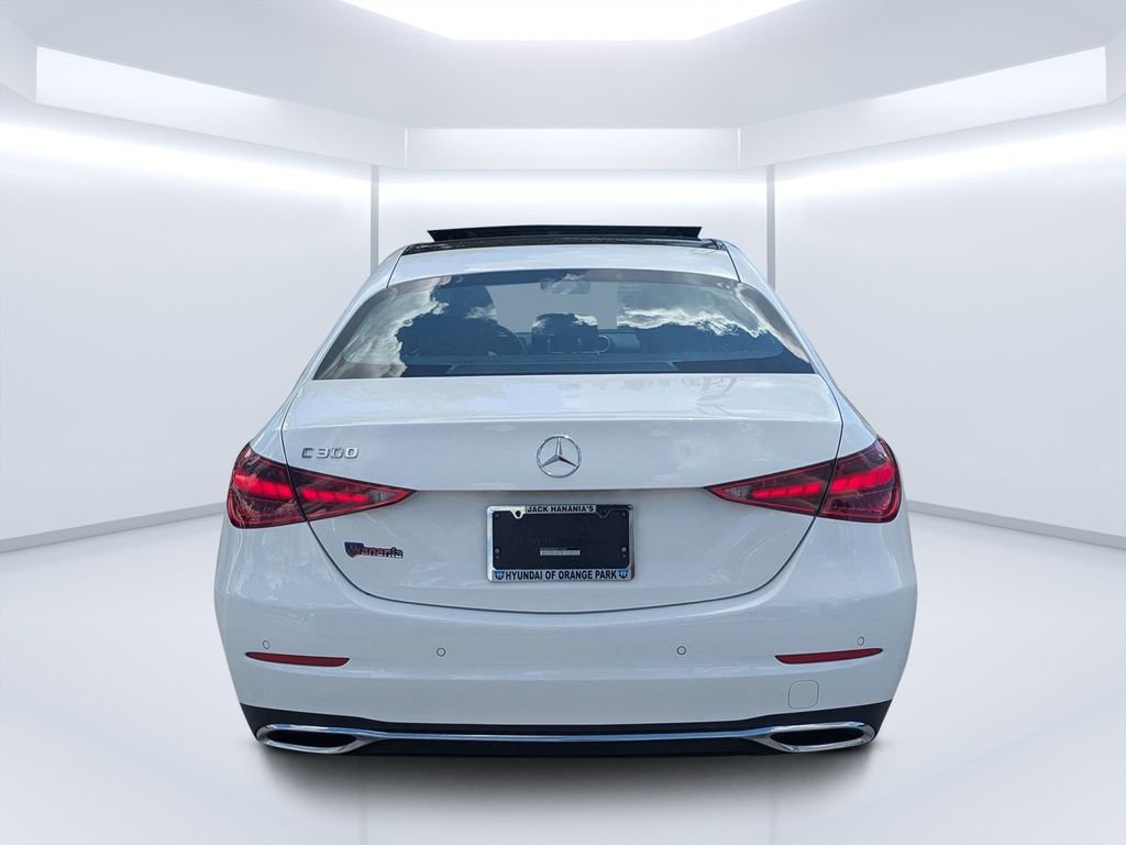 Used 2024 White Mercedes-Benz C 300 image 4