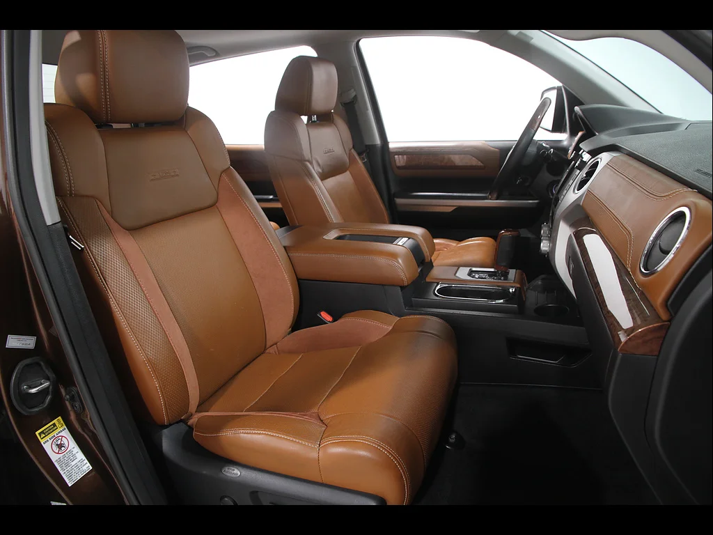 Used 2017 Sunset Bronze Mica Toyota 1794 Edition CrewMax 4x4 image 17
