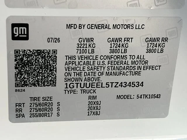 New 2026 Summit White GMC AT4 image 20