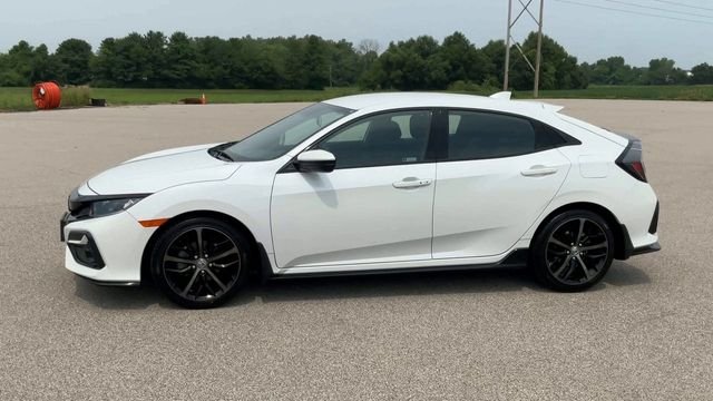Used 2021 Platinum White Pearl Honda Sport image 5