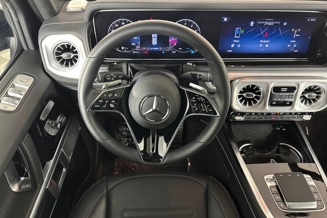 Certified Used 2025 Obsidian Black Metallic Mercedes-Benz G 550 image 13