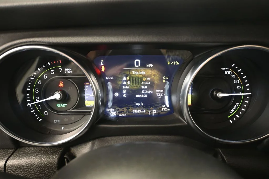 Used 2023 Black Jeep Sahara 4xe image 22