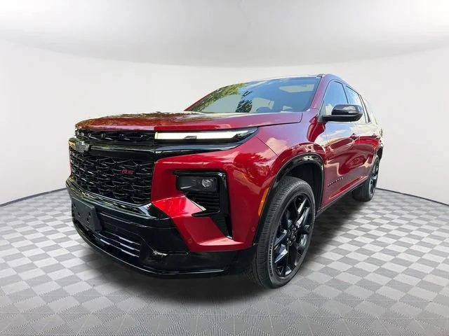 Used 2025 Radiant Red Tintcoat Chevrolet RS image 1