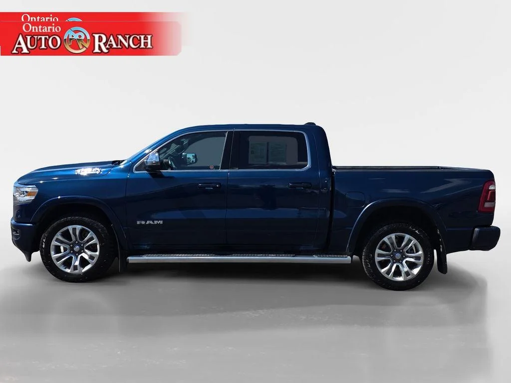 Used 2023 Patriot Blue Pearl Ram Limited Longhorn image 2