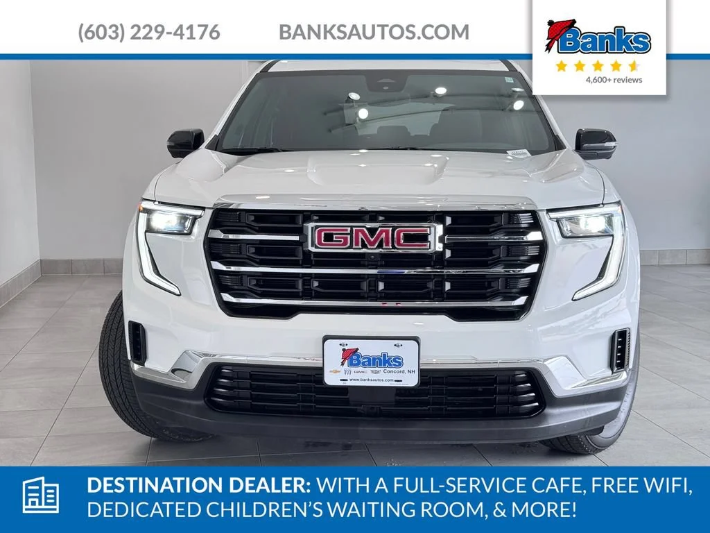 Certified Used 2025 Summit White GMC Elevation image 3