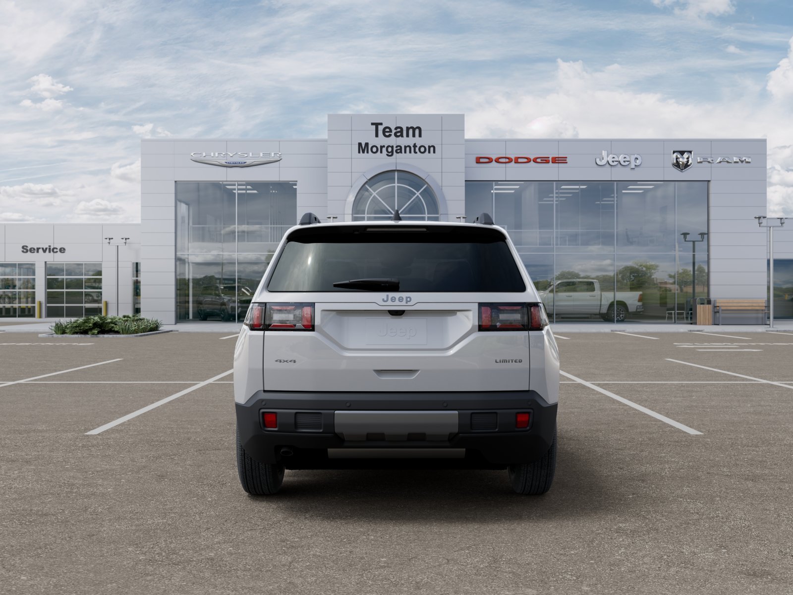 New 2026 Bright White Clear-Coat Exterior Paint Jeep Limited image 33
