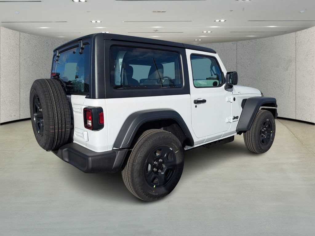New 2026 Bright White Clearcoat Jeep Sport image 4