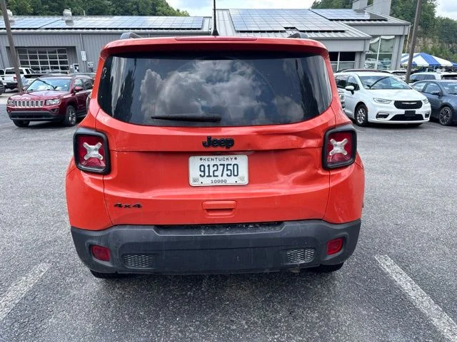 Used 2019 Orange Jeep Latitude image 4