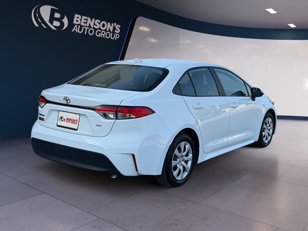 Used 2024 White Toyota LE image 5