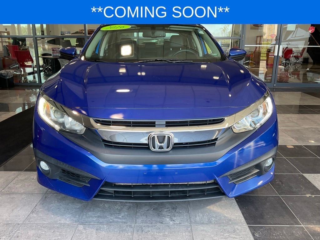Used 2016 Honda Civic EX-L with VIN 19XFC1F75GE043097 for sale in Kansas City