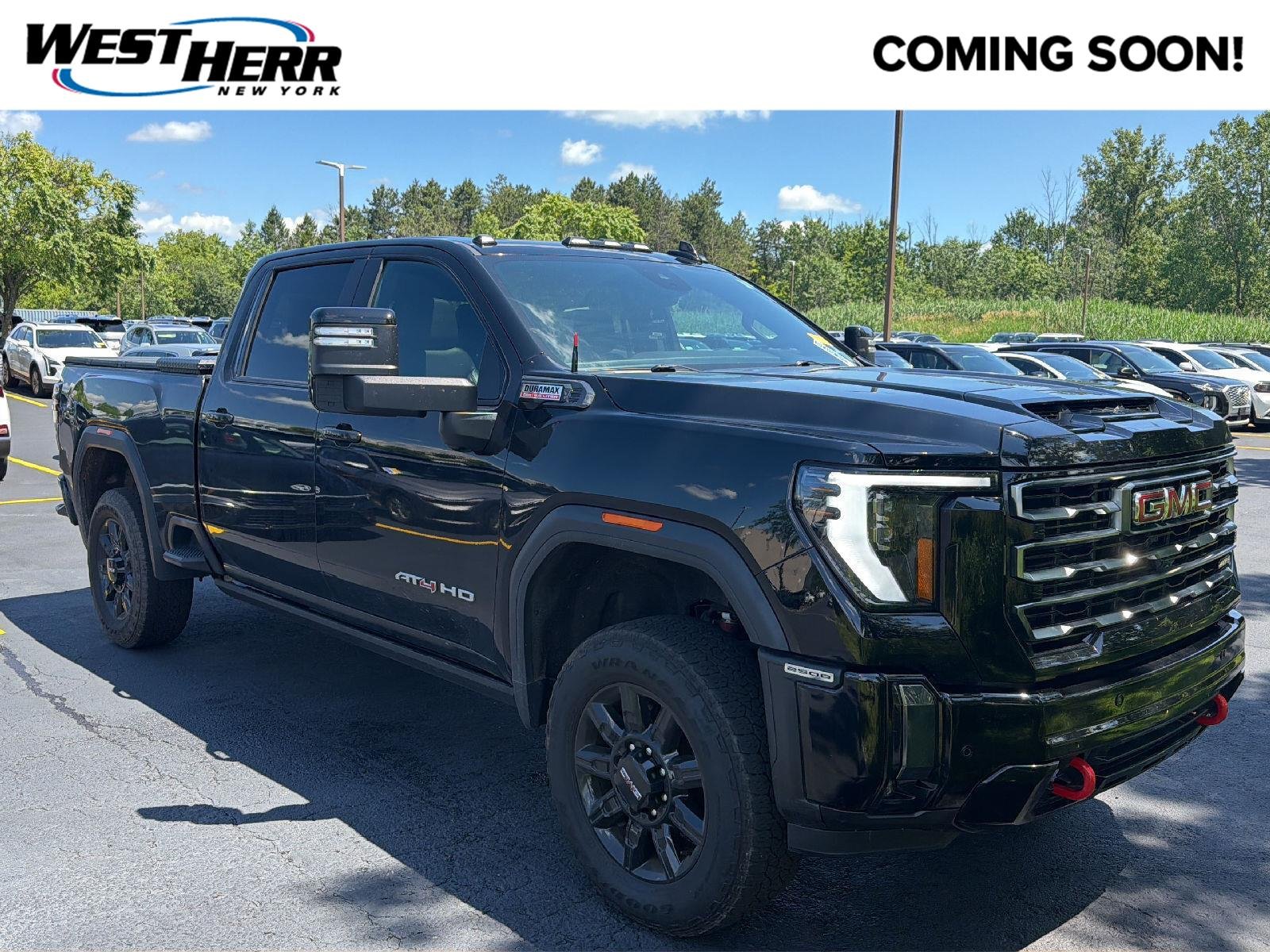 Used 2024 Onyx Black GMC AT4 image 1