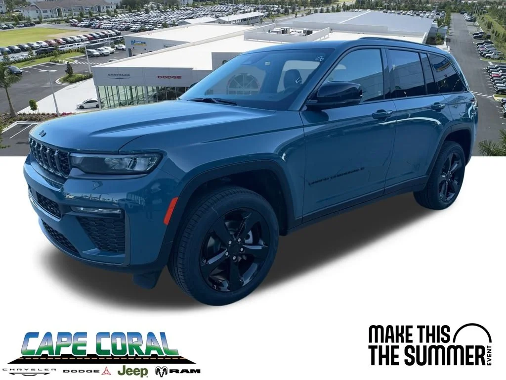 New 2026 Steel Blue Exterior Paint Jeep Limited image 1