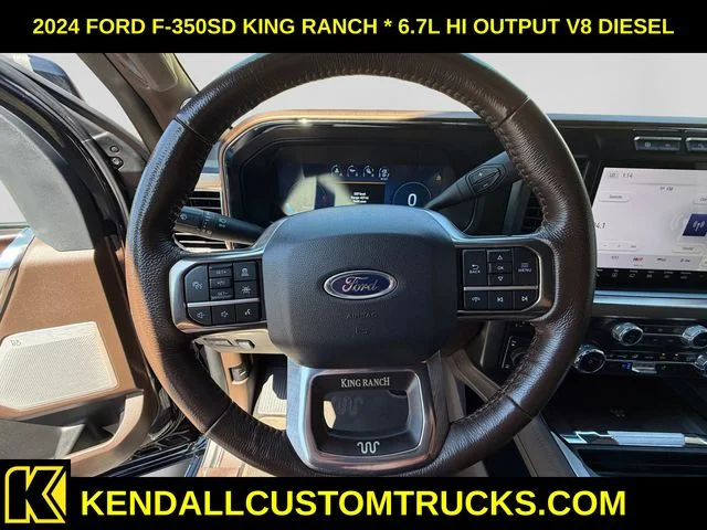 Used 2024 Black Ford King Ranch image 13