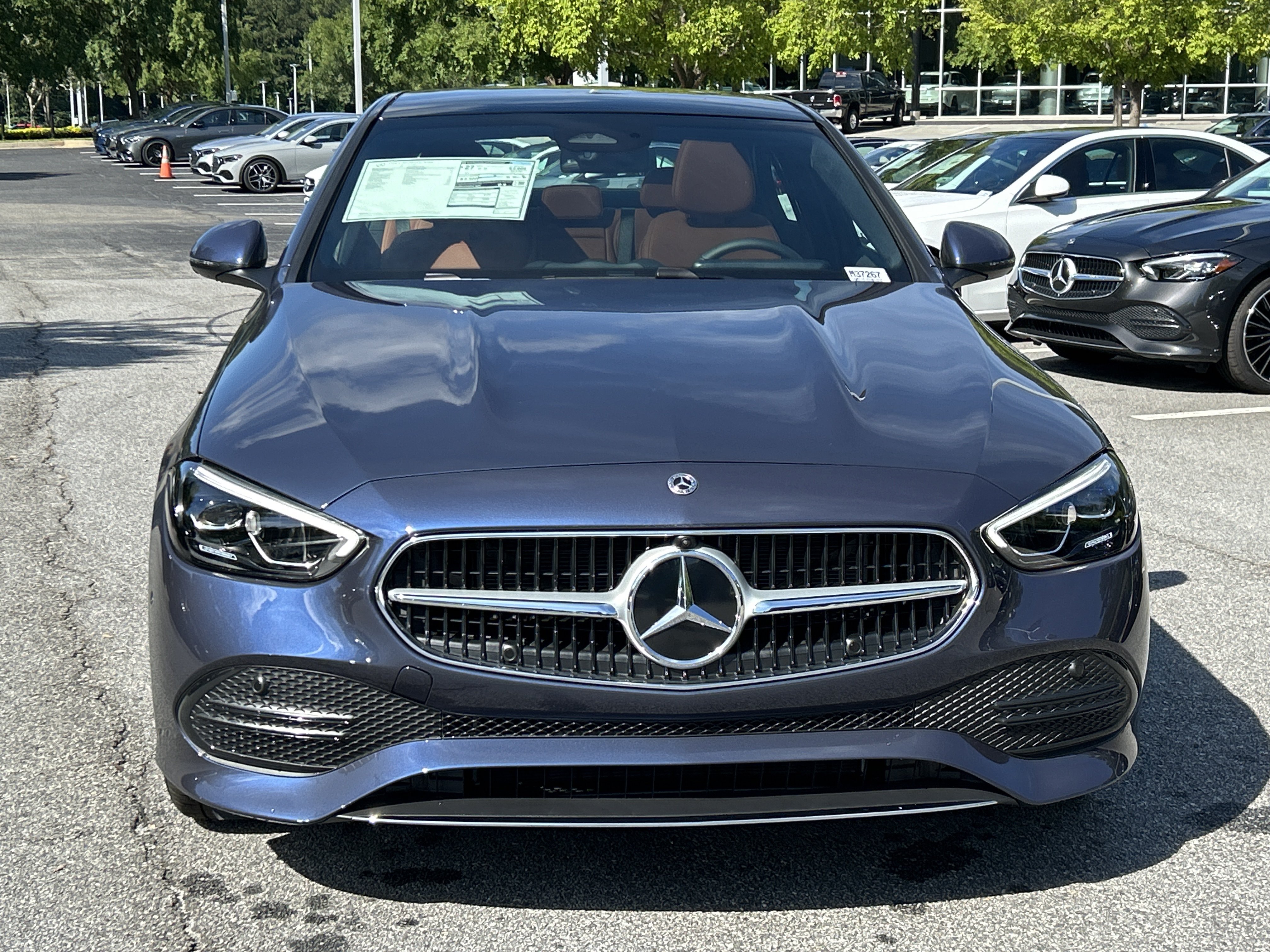 New 2026 Twilight Blue Metallic Mercedes-Benz C 300 4MATIC® Sedan image 3