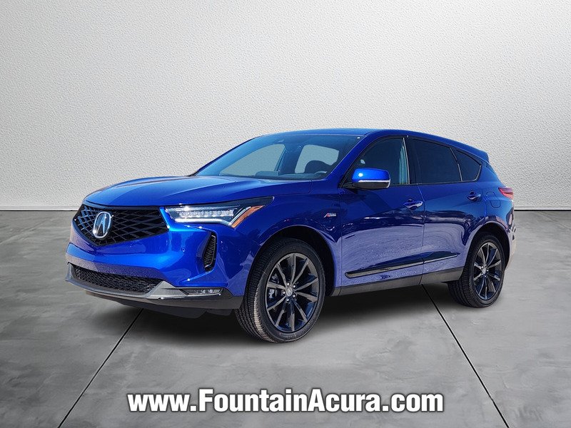 New 2025 Apex Blue Pearl Acura W/A-SPEC PACKAGE image 2