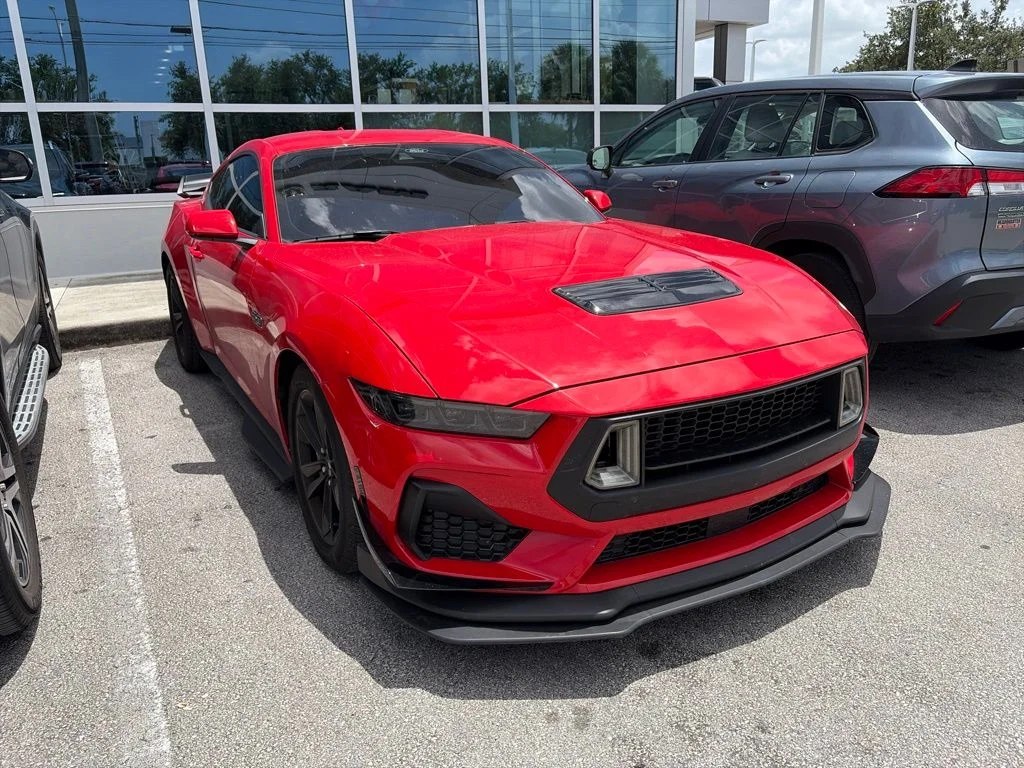 Used 2025 Race Red Ford GT image 1