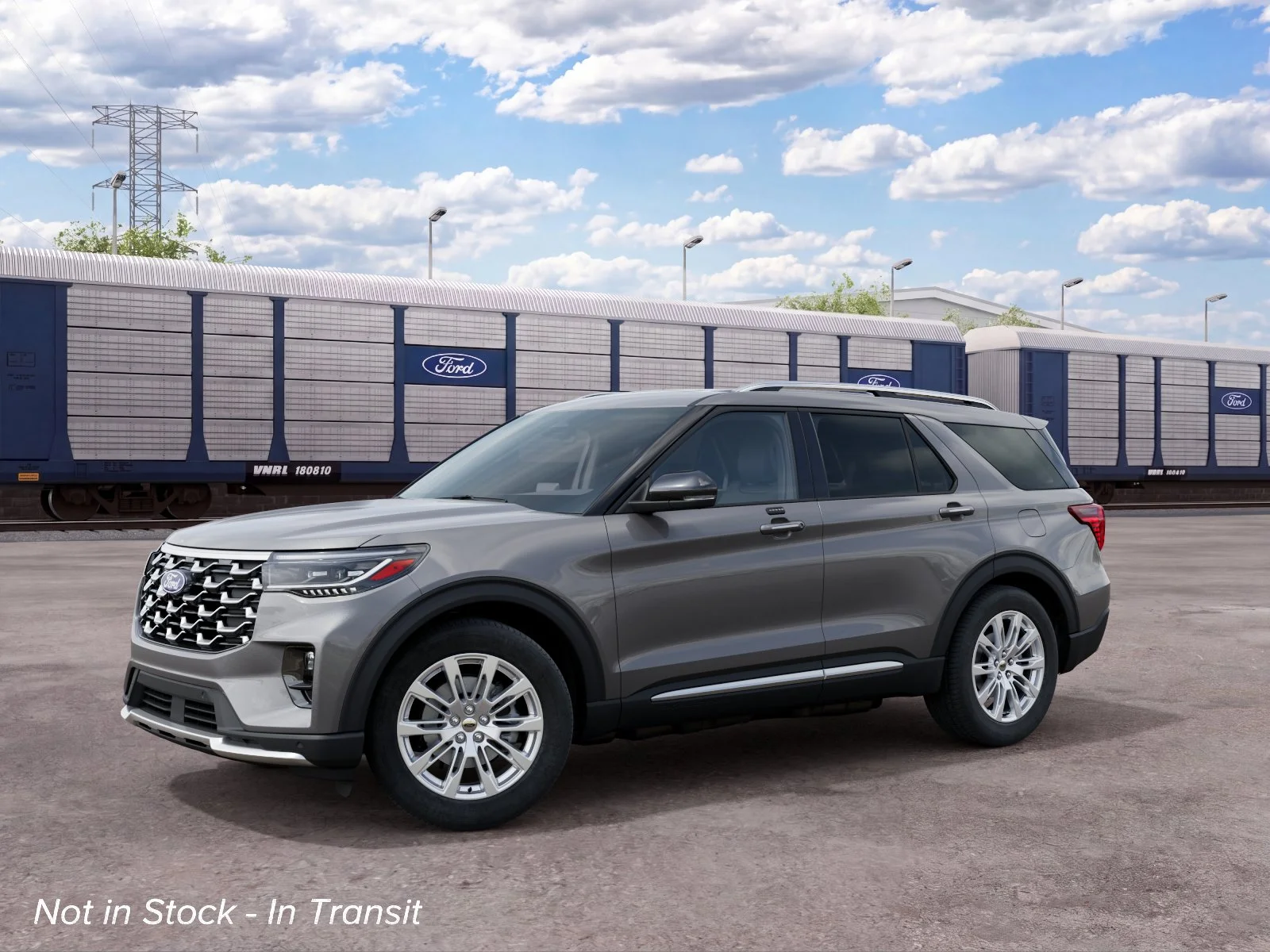 New 2027 Carbonized Gray Metallic Ford Platinum™ image 1