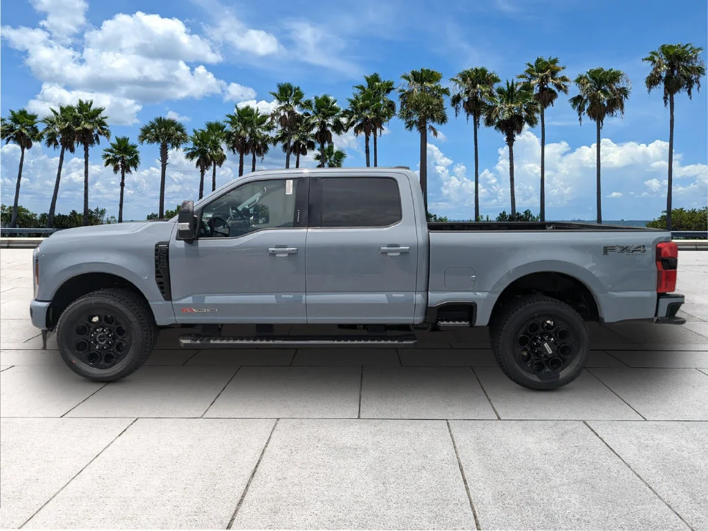 New 2026 Glacier Gray Metallic Tri-Coat Ford F-250® Lariat® image 4