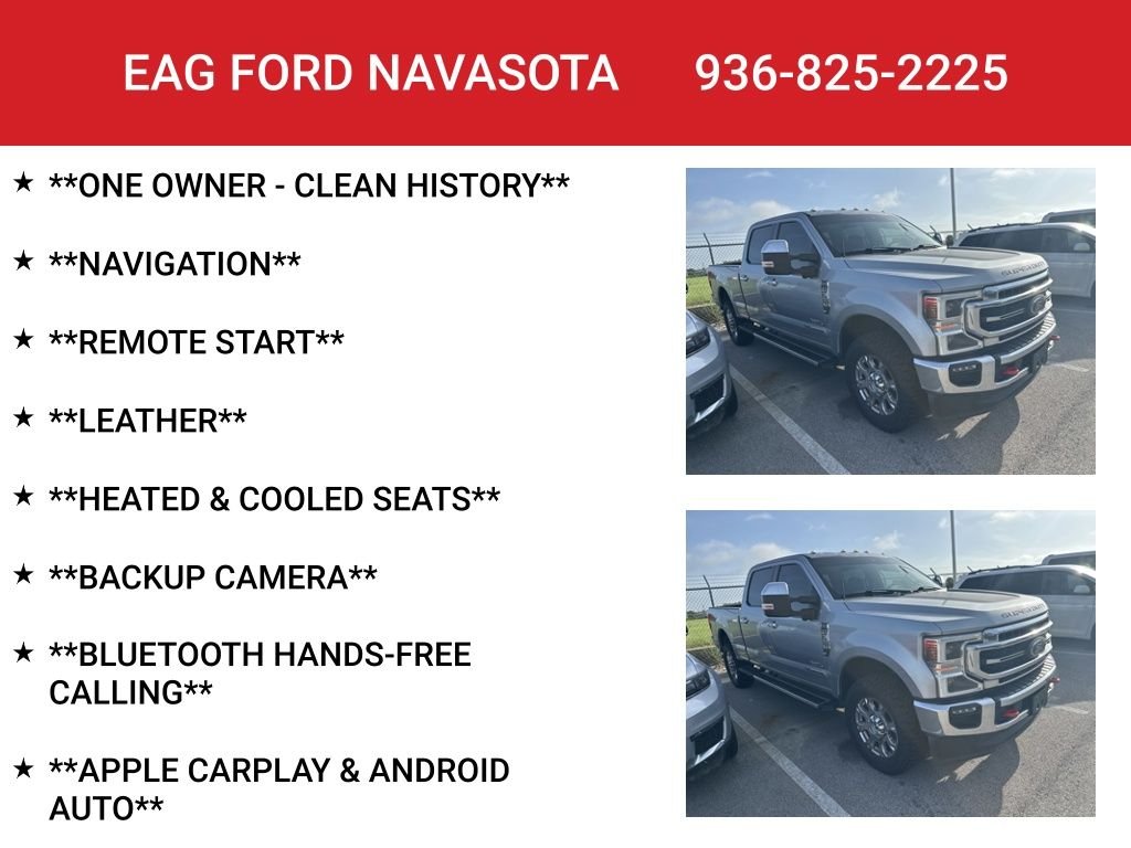 Used 2022 Iconic Silver Metallic Ford Lariat image 2