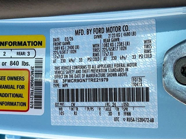 New 2026 Blue Ford Heritage image 20