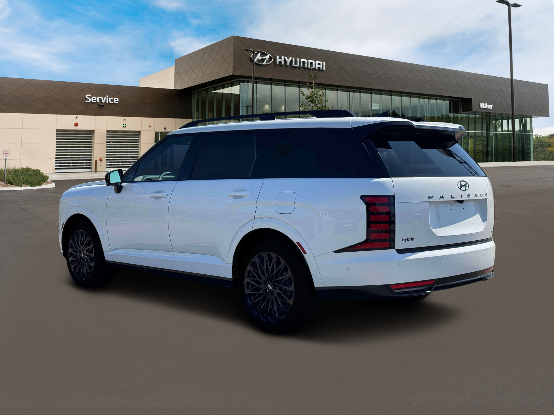 New 2027 Creamy White Pearl Hyundai Calligraphy Black Ink AWD image 17
