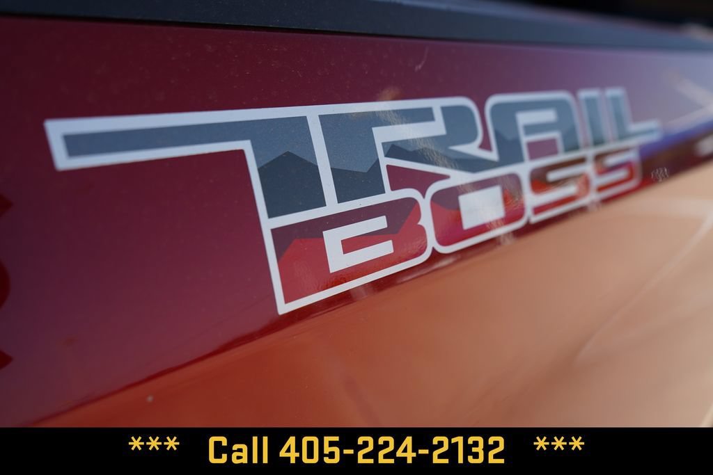 Used 2021 CHERRY RED TINTCOAT Chevrolet LT Trail Boss image 14