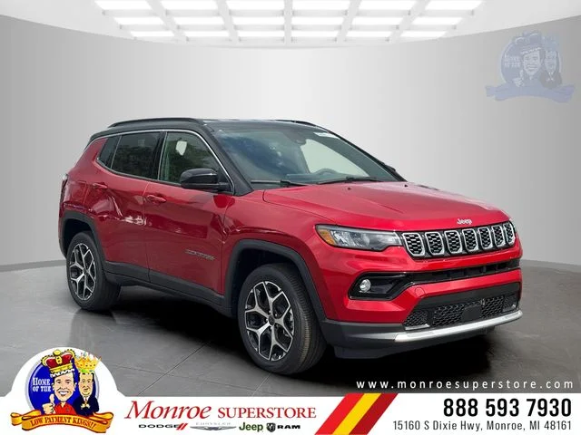 New 2026 Red Hot Pearlcoat Jeep Limited image 1