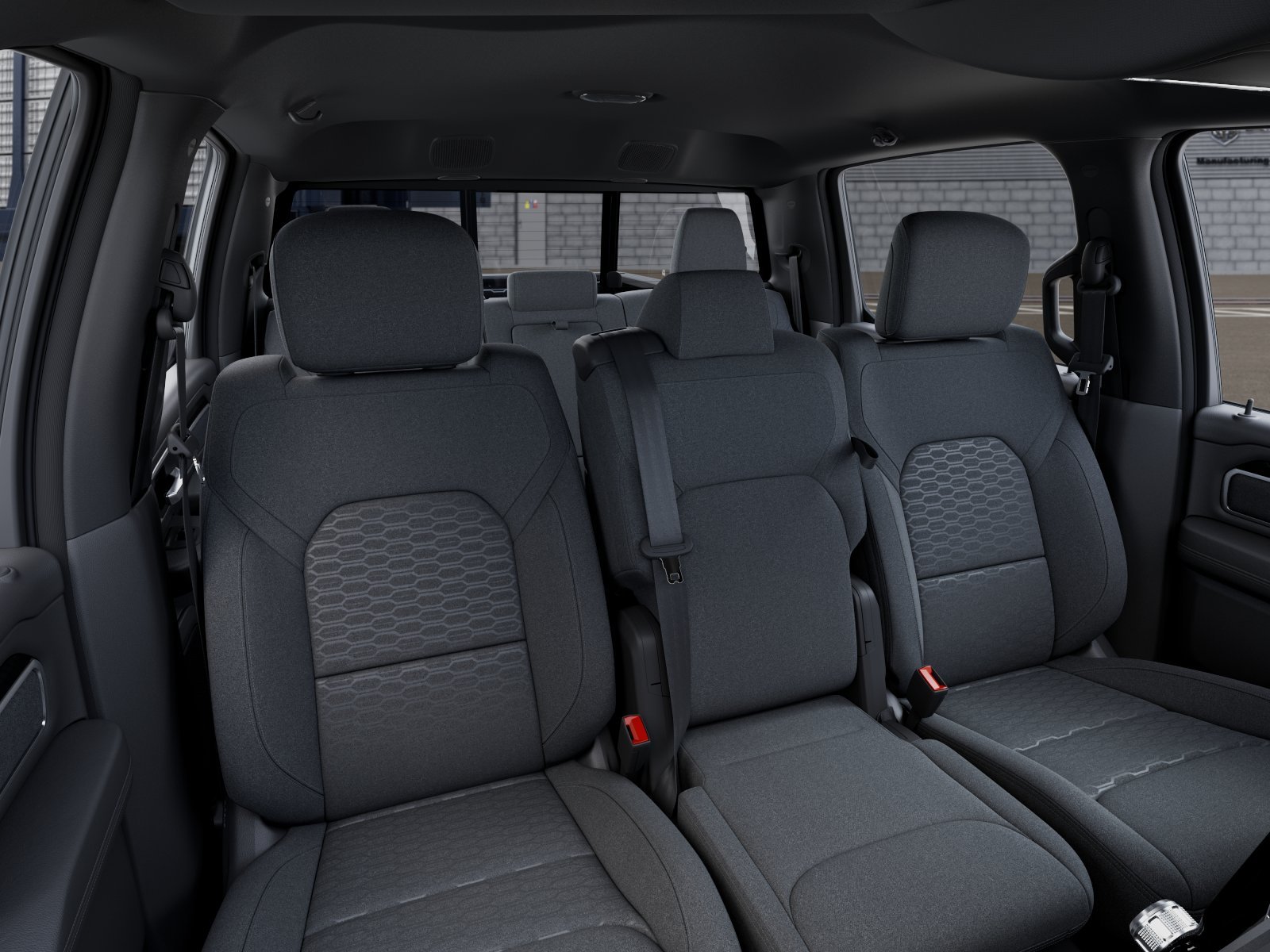 New 2026 Diamond Black Crystal Pearl-Coat Exterior Paint RAM Big Horn/Lone Star image 9