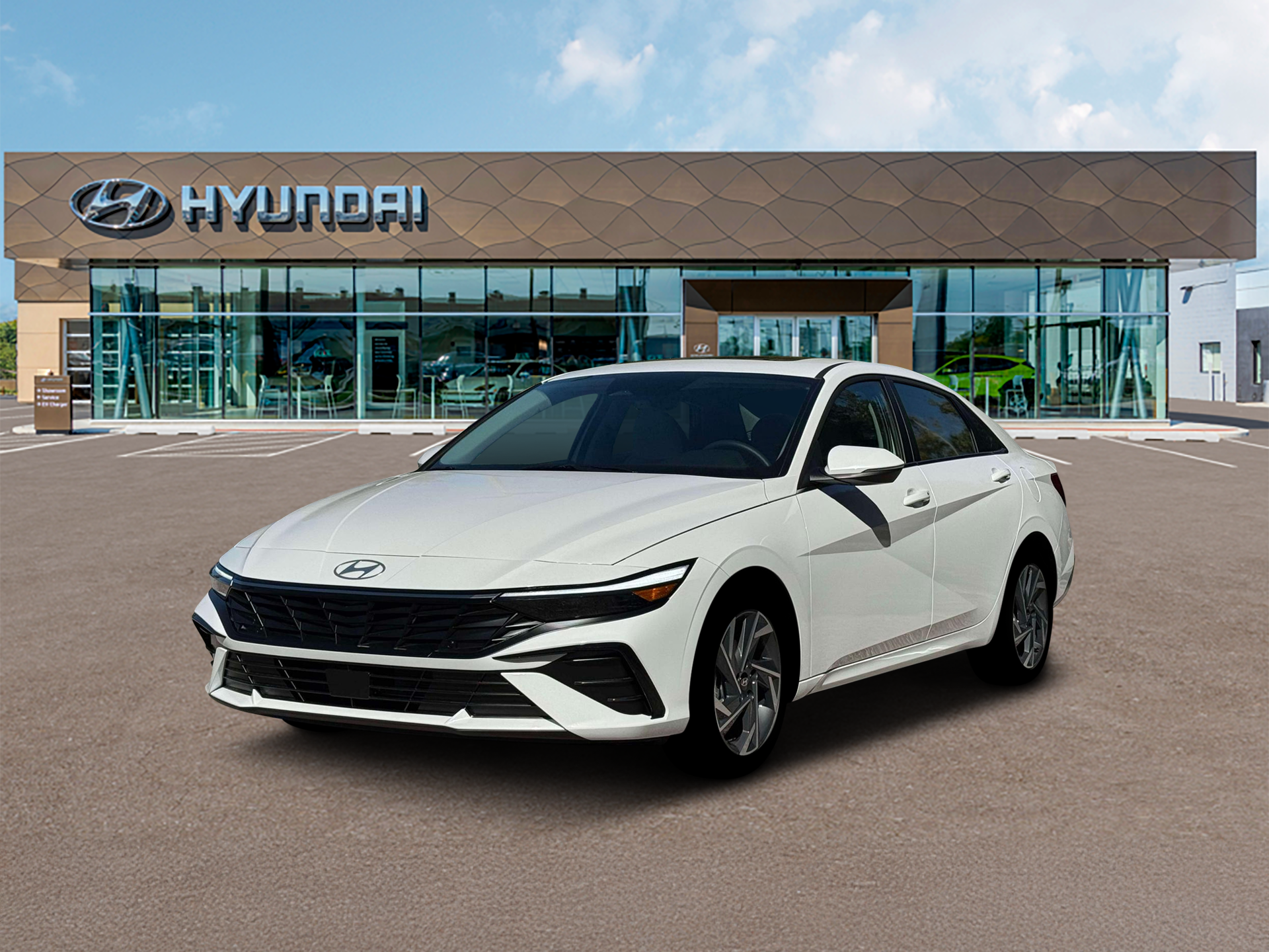 New 2026 Serenity White Hyundai Limited image 1