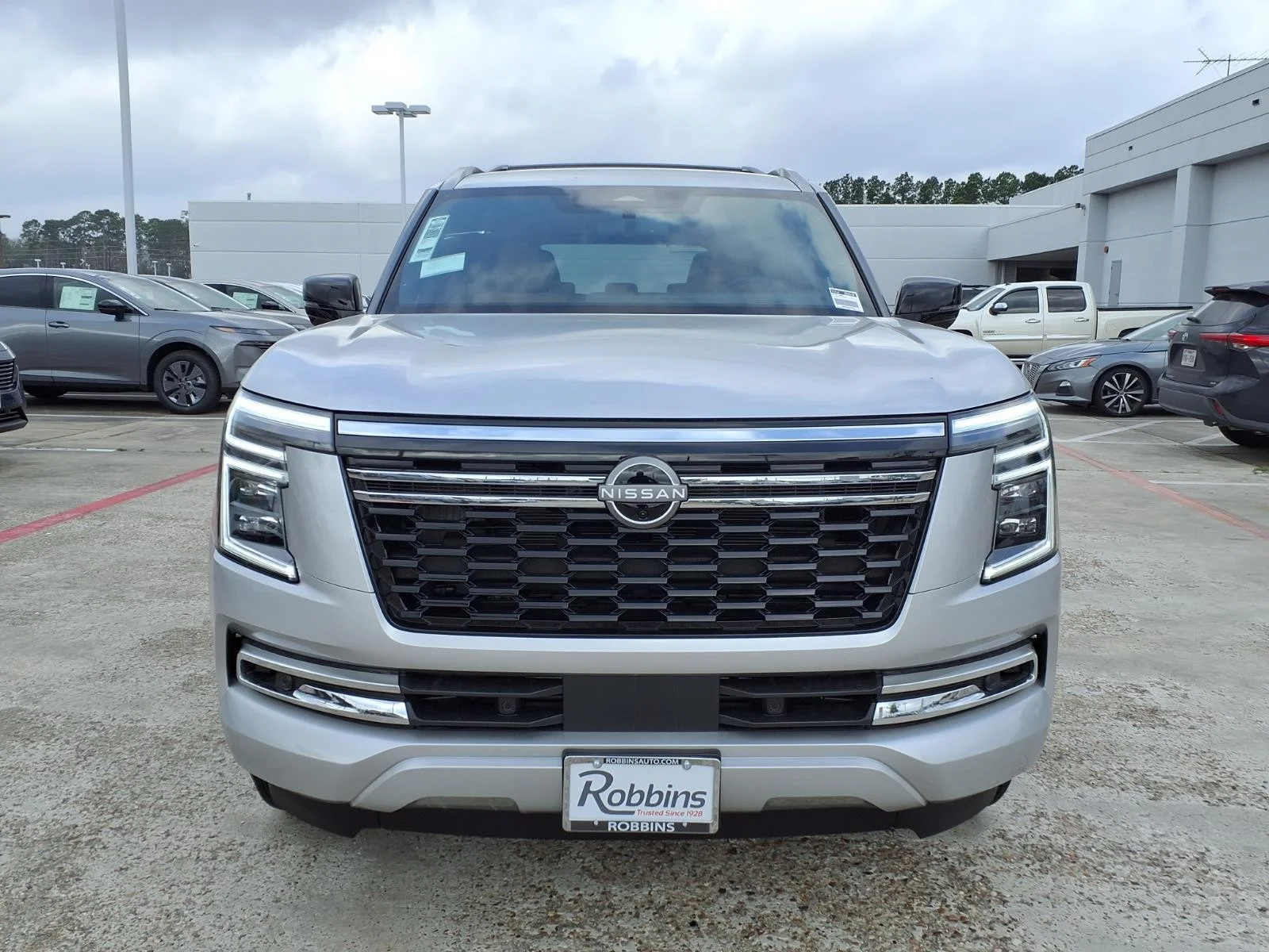 2026 Nissan Armada SL Silver at Robbins Nissan