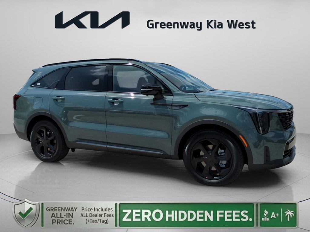 New 2026 Cityscape Green Kia X-Line SX Prestige AWD image 1