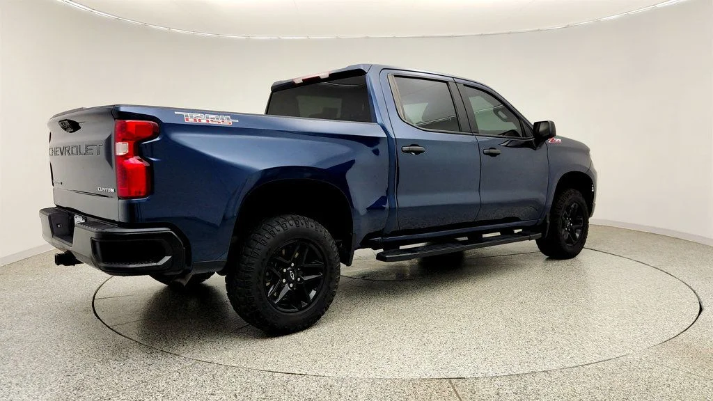 Used 2023 Northsky Blue Metallic Chevrolet 4WD Crew Cab 147