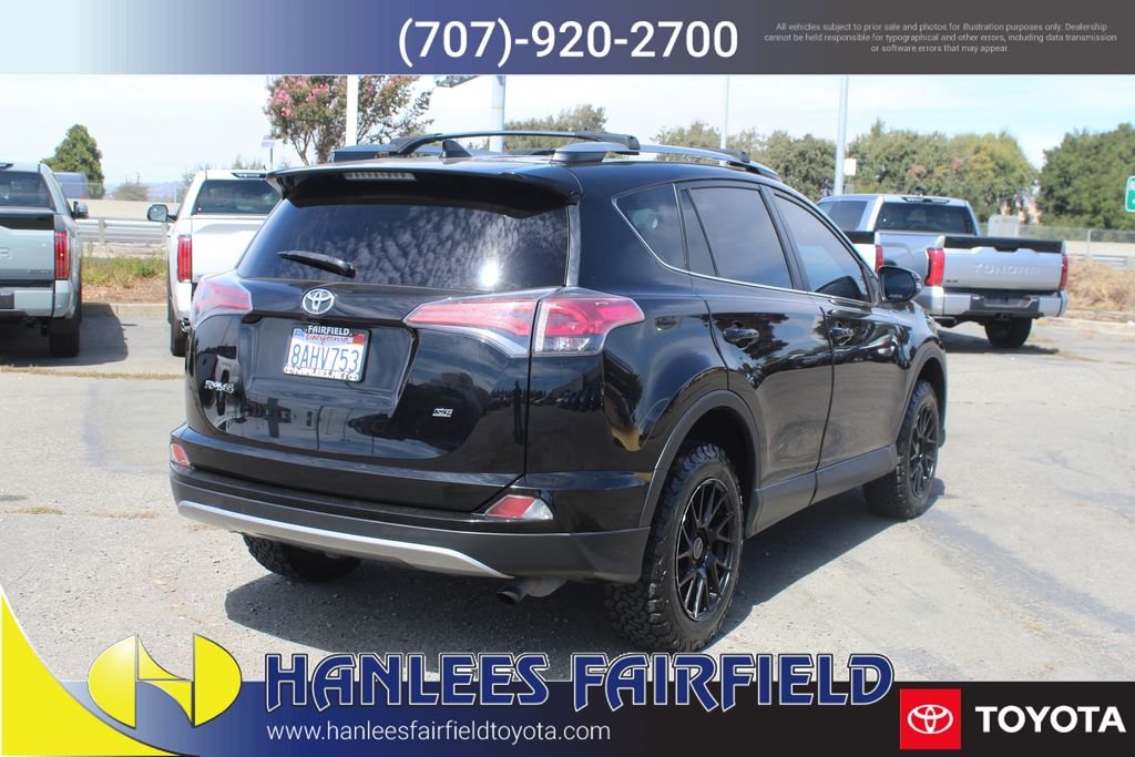 Certified Used 2017 Black Toyota SE image 7