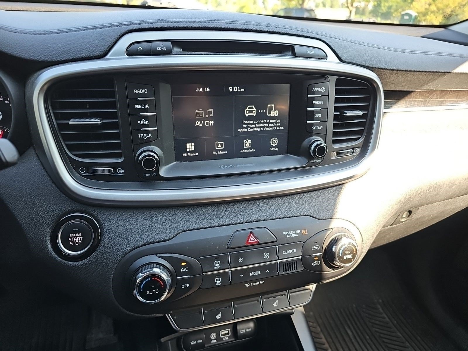 Used 2017 Ebony Black Kia LX image 19