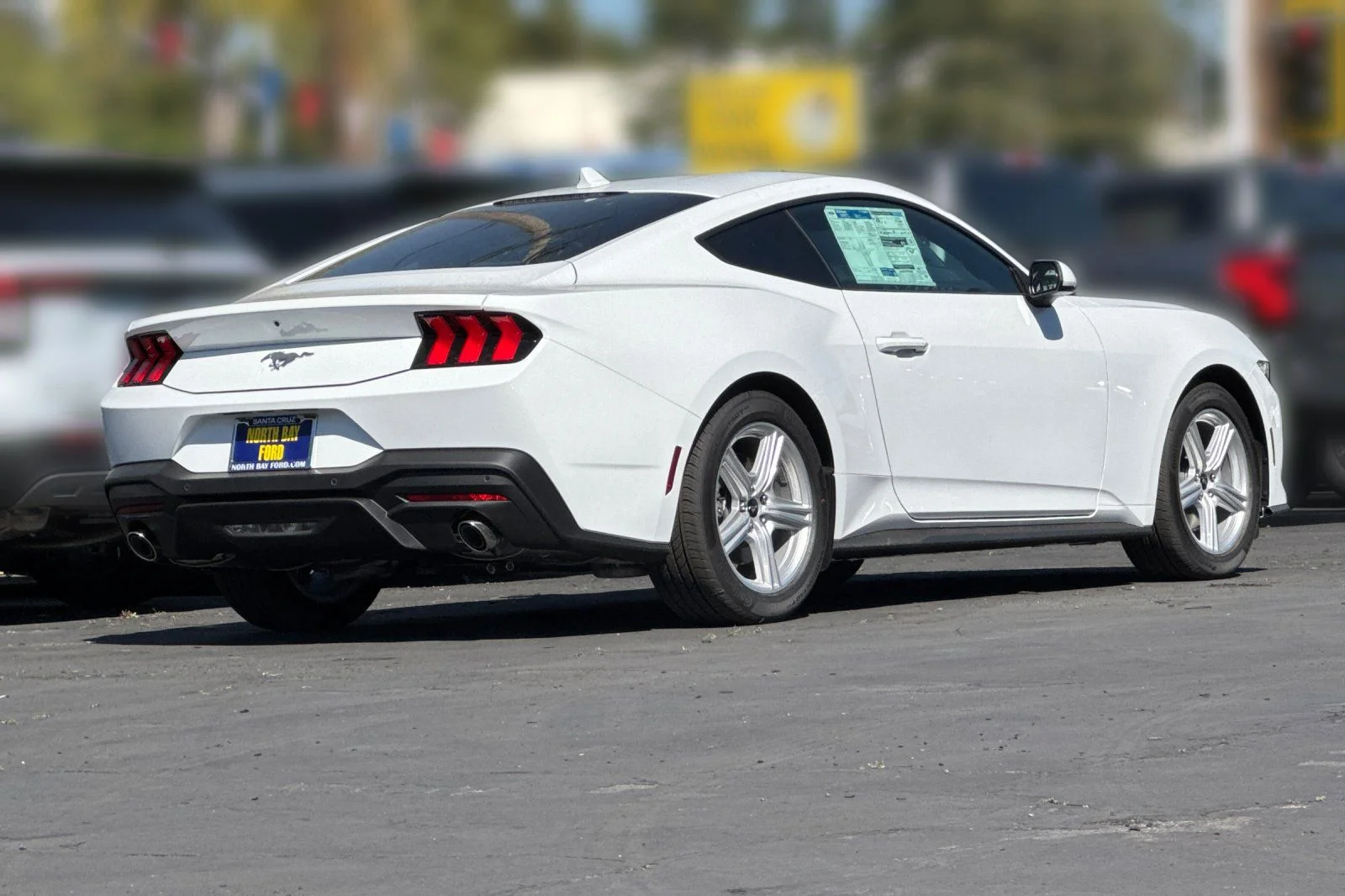 New 2026 Oxford White Ford EcoBoost® Fastback image 3