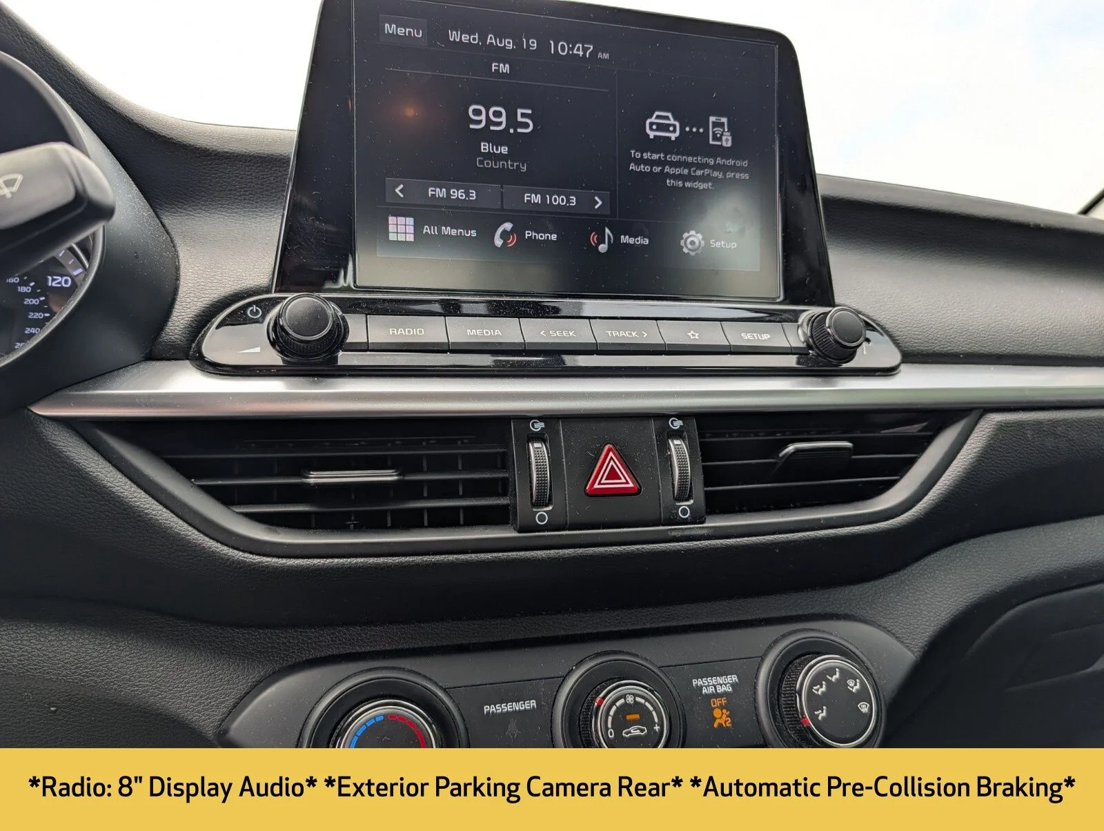Used 2023 Black Kia LXS image 2