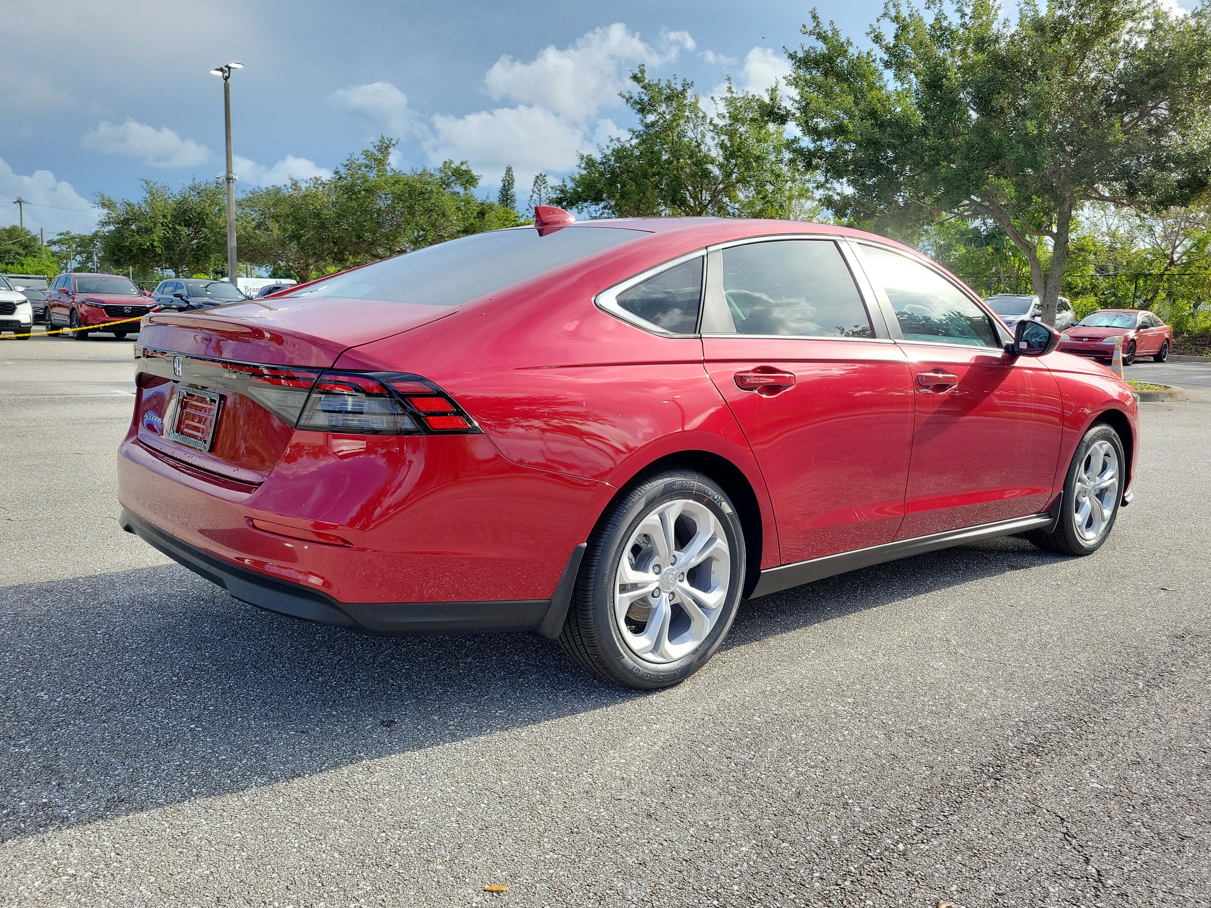 New 2026 Radiant Red Metallic Honda LX image 6