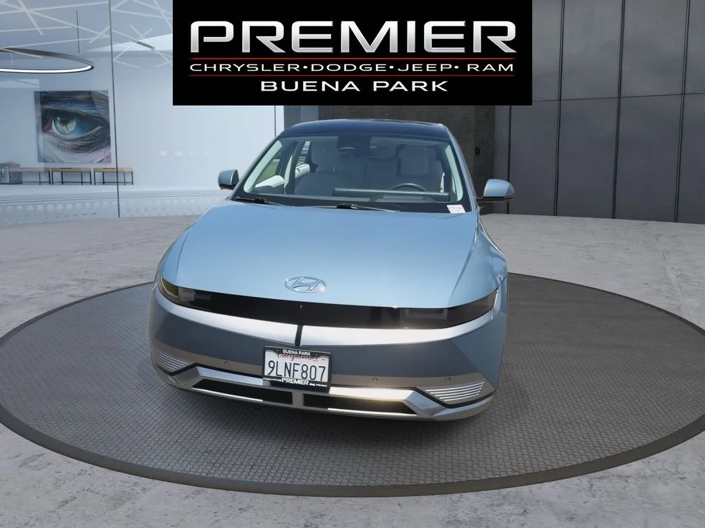 Used 2024 Blue Hyundai Limited image 3