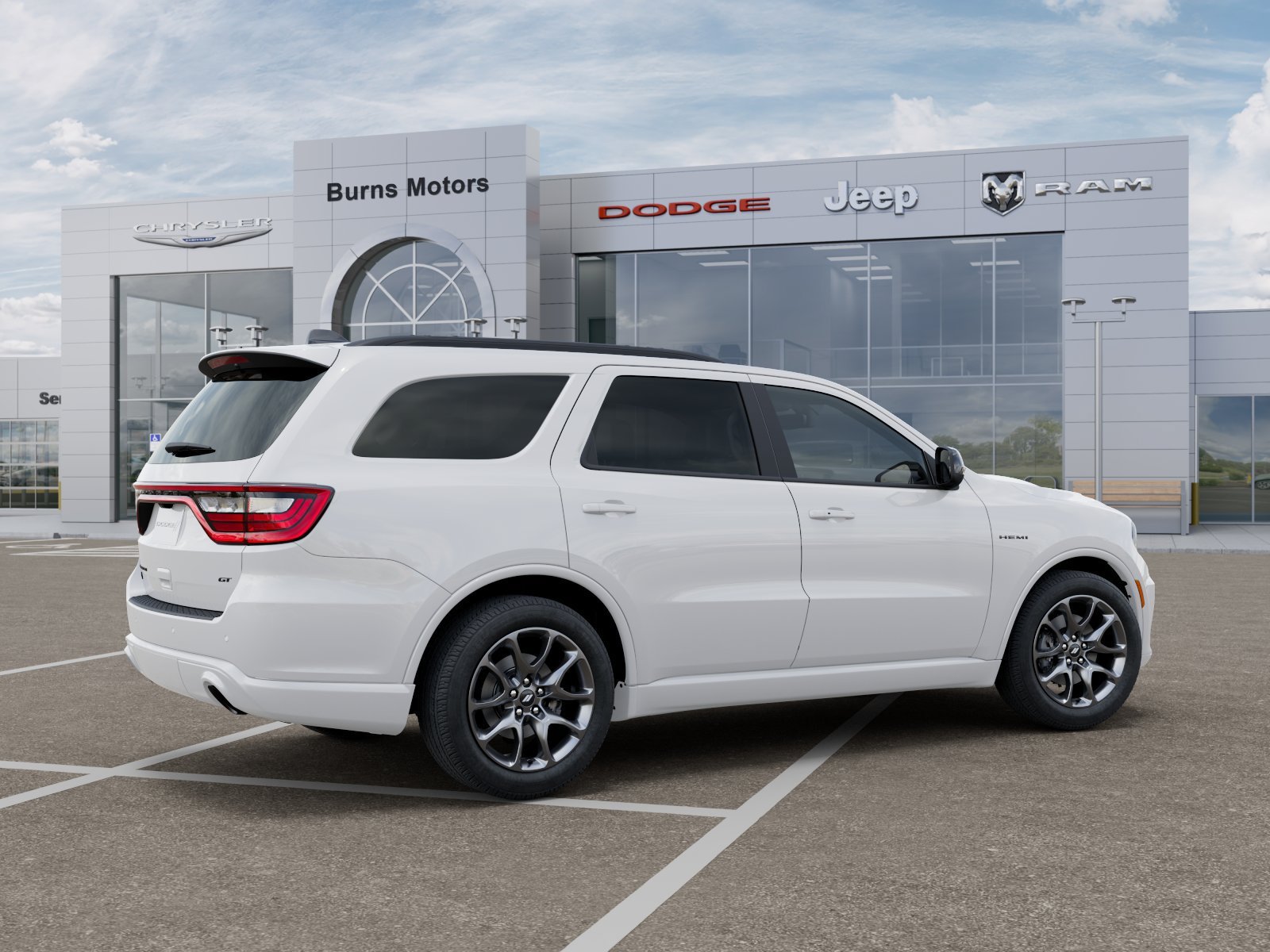 New 2026 White Knuckle Clearcoat Dodge GT HEMI V8 Blacktop image 4